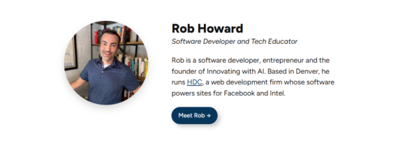 Rob Howard AI Consultancy Project