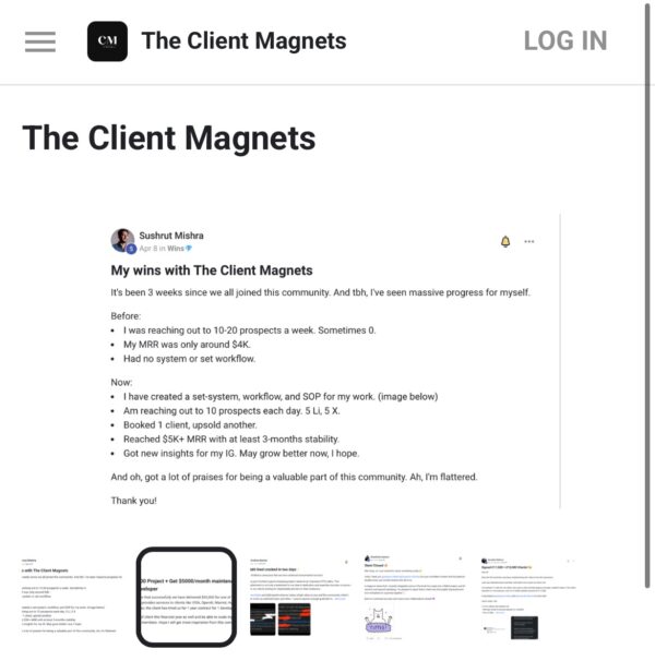 The Client Magnets by Acquisition X