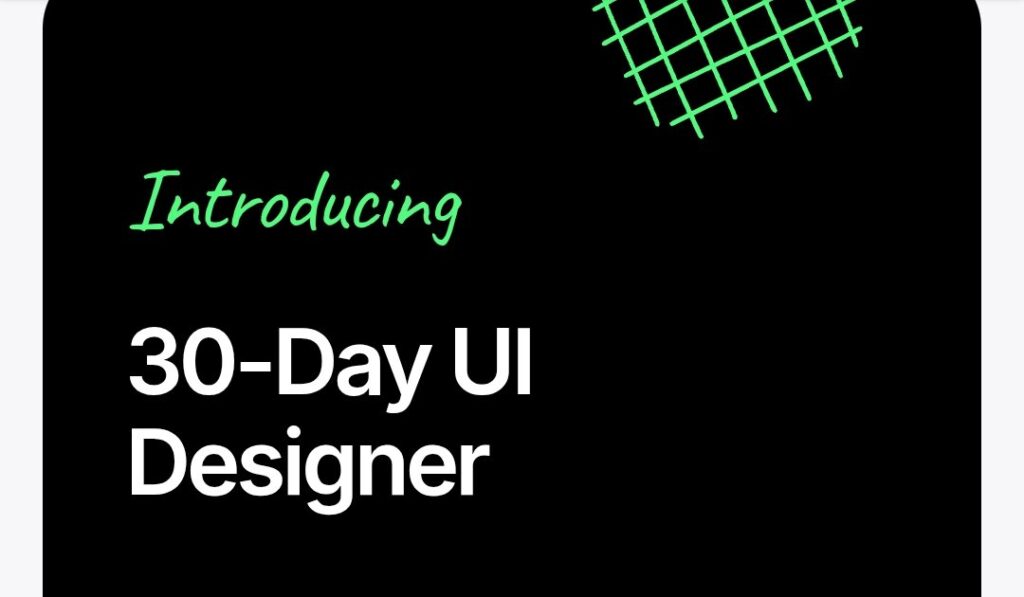 Design Champs – 30-Day UI Design Program