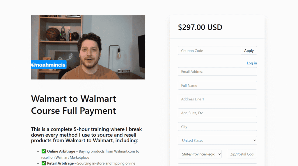 Noah Mincis – Walmart Mastery