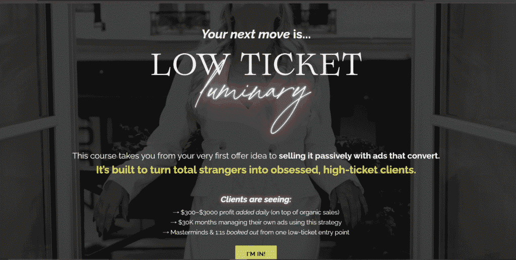 Jocelyn Panton – Low Ticket Luminary