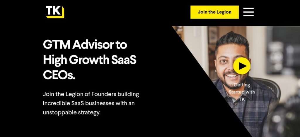 TK Kader – Unstoppable SaaS GTM Program