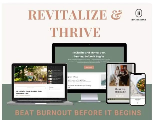 21-Day Revitalize & Thrive Program by ​​Maria Udvardi-Gocs Bernadett Treso