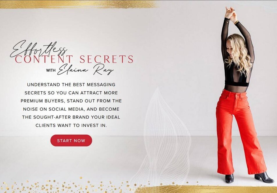 Elaina Ray Giolando - Effortless Content Secrets